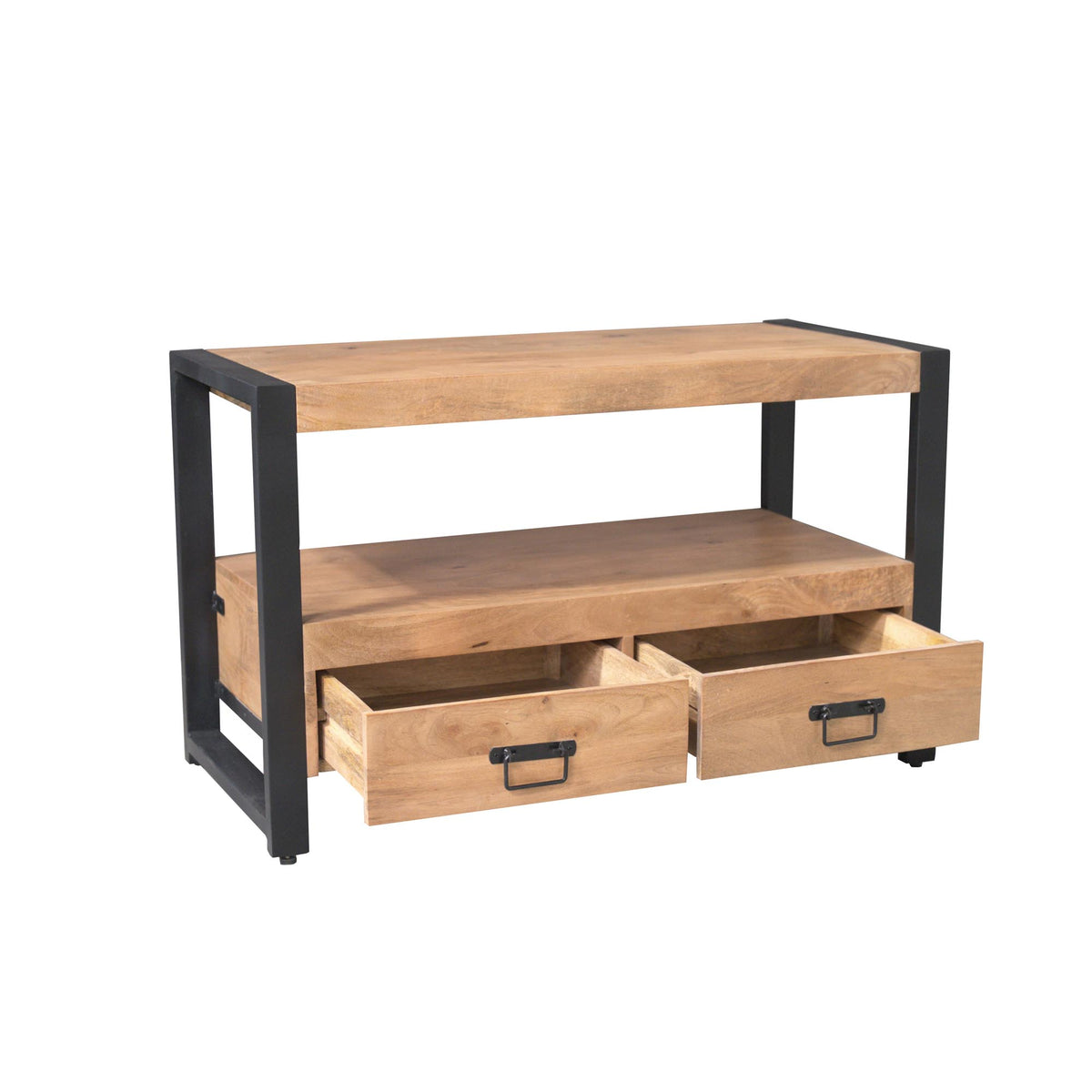 TV-Meubel Britt naturel mango, detail van de functie