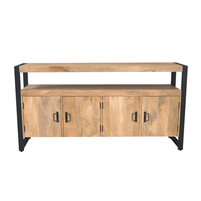 Dressoir Britt | 4 Deuren | Naturel Mangohout