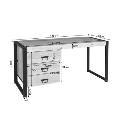 Bureau Britt | Naturel Mango