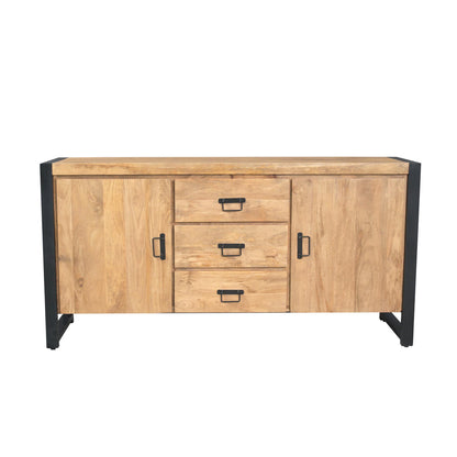 Dressoir Britt Gesloten | Naturel Mango