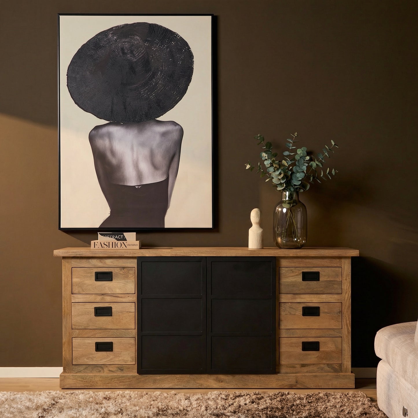 Dressoir Noa | Naturel Mangohout
