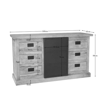 Dressoir Noa | Naturel Mangohout