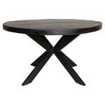 Eettafel Nova Black — Vooraanzicht - witfoto
