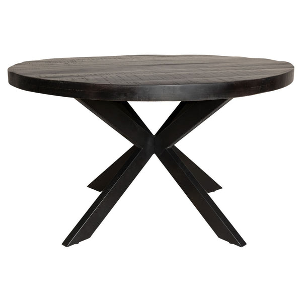 Eettafel Nova Black — Vooraanzicht - witfoto