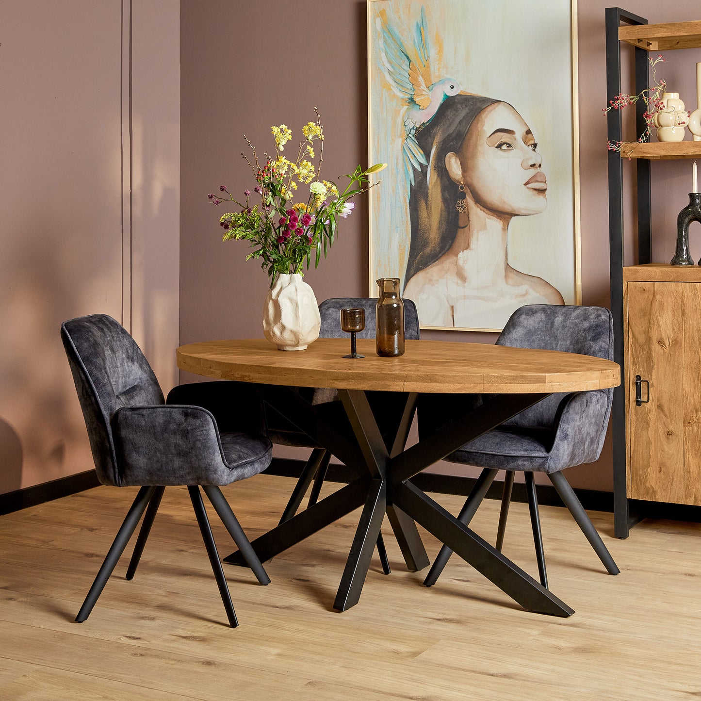 Eettafel Freya | Ovaal