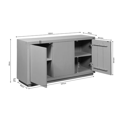 Dressoir Brussel | Bruin