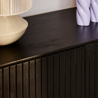 Dressoir Madison | Zwart Mangohout