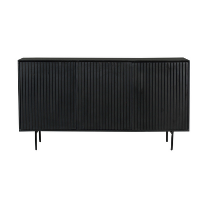 Dressoir Madison | Zwart Mangohout