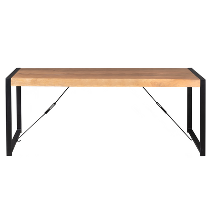 Eettafel Britt | Naturel Mango | NIEUW