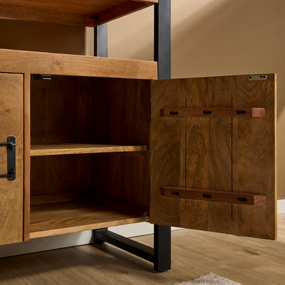 Dressoir Britt | 3-4 Deuren | Mangohout | NIEUW