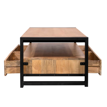 Salontafel Britt met 4 lades | 120 | NIEUW