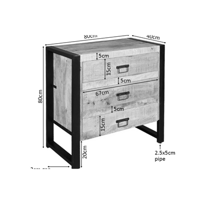 Ladekast Britt | Gesloten | NIEUW