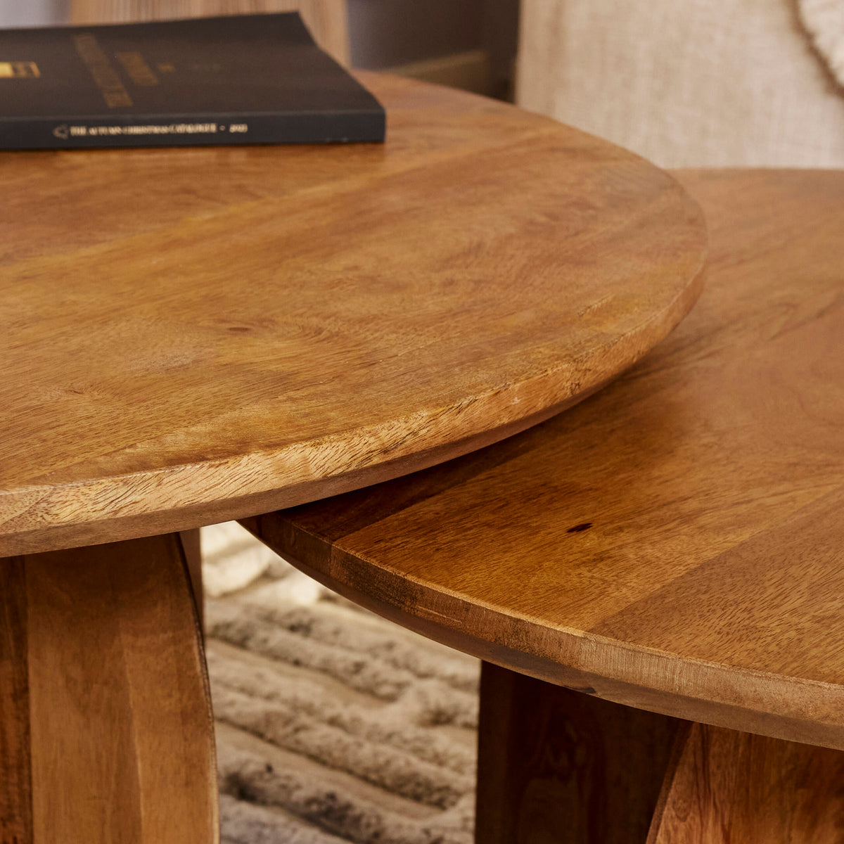Salontafel Tense | 70 cm | Rond — Detail