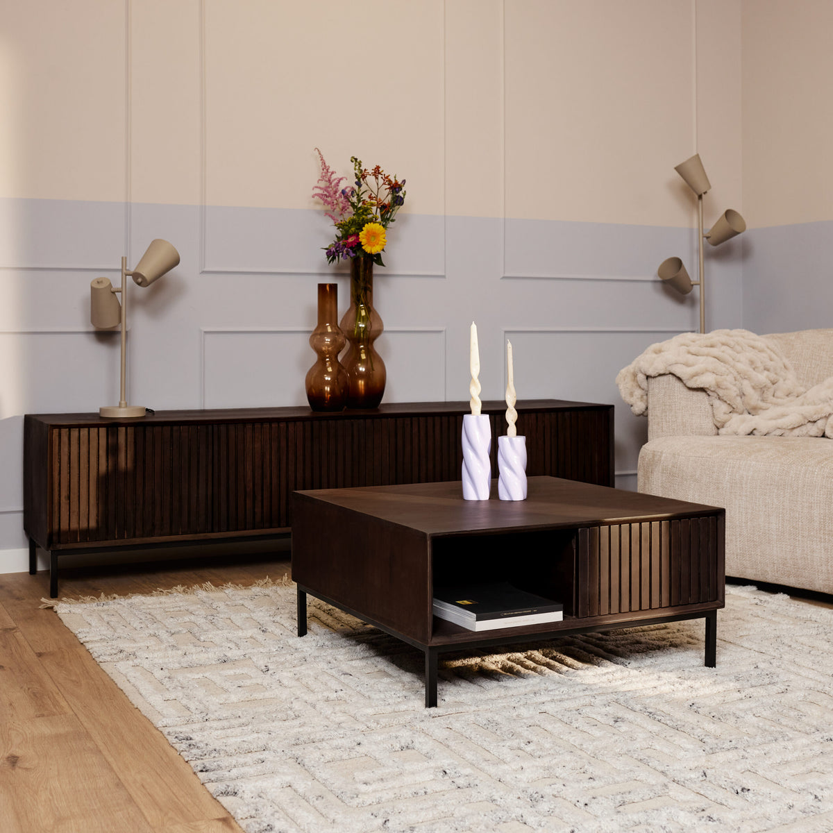 Salontafel Madison | Bruin — Algemene Sfeerfoto