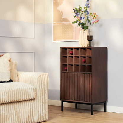 Wijnkast Madison | Bruin