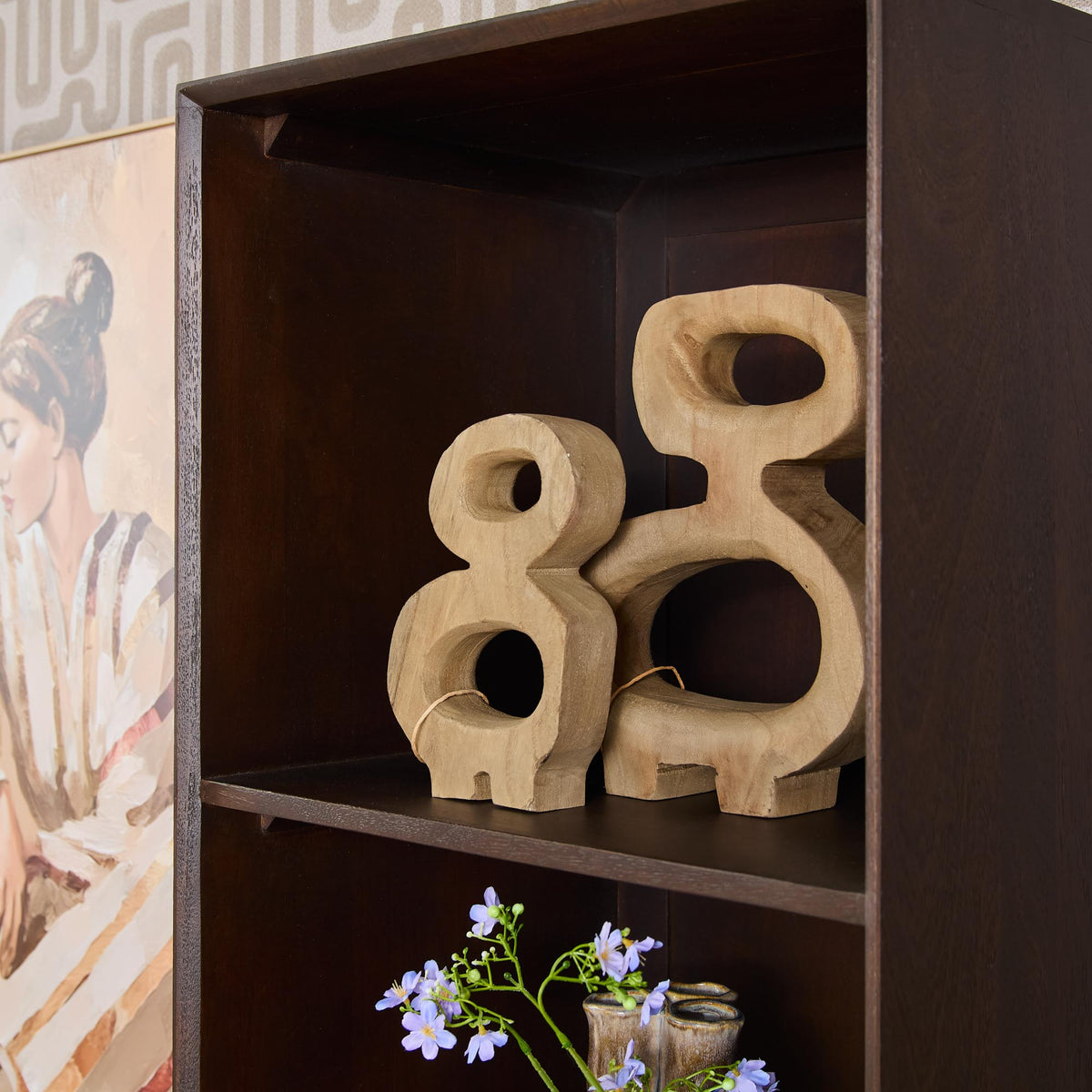 Boekenkast Madison | Bruin