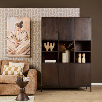 Vakkenkast XL Madison | Bruin