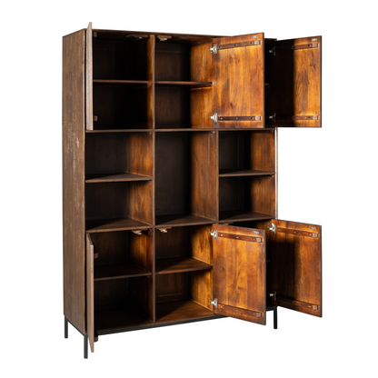 Vakkenkast XL Madison | Bruin