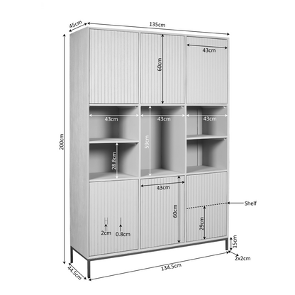 Vakkenkast XL Madison