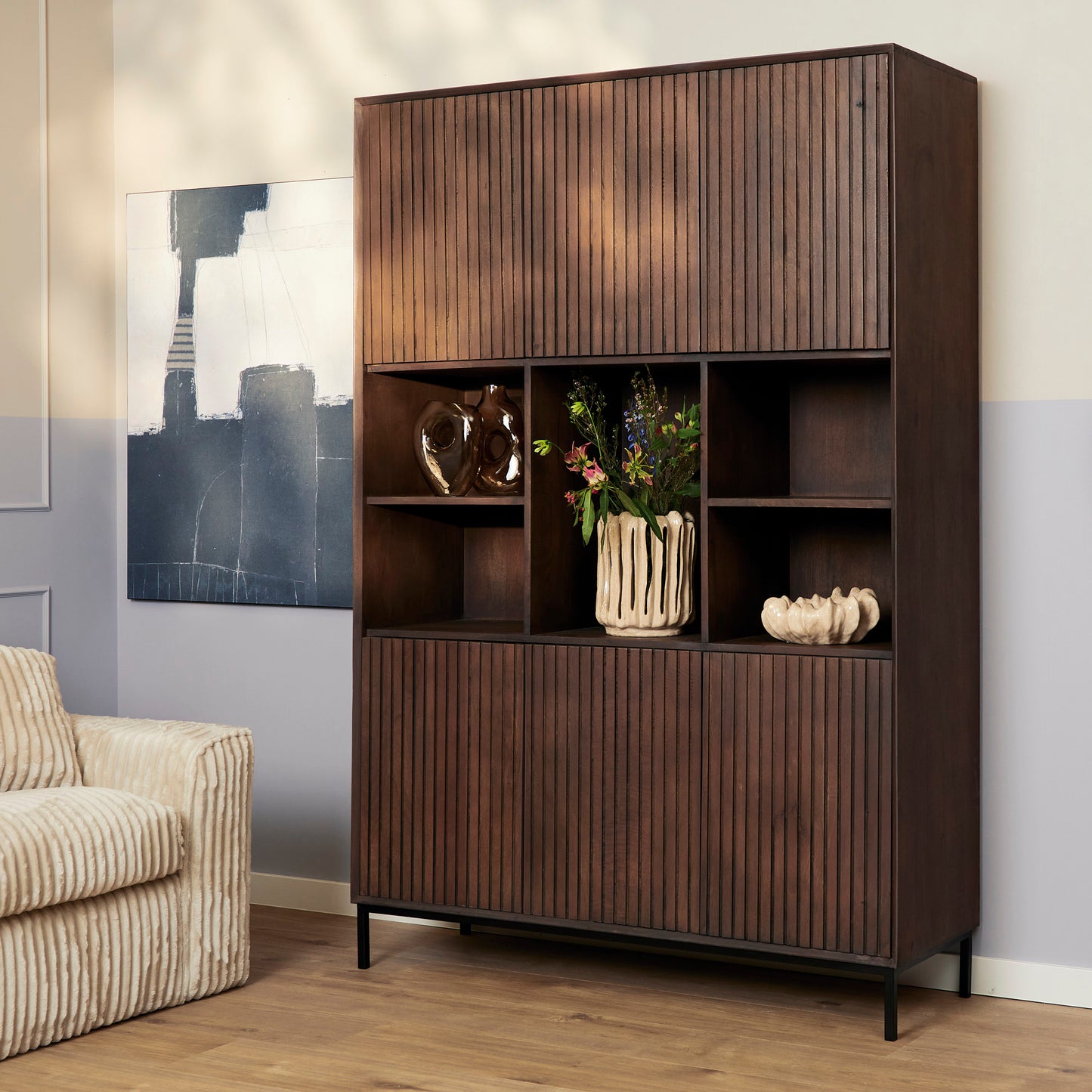 Vakkenkast XL Madison | Bruin