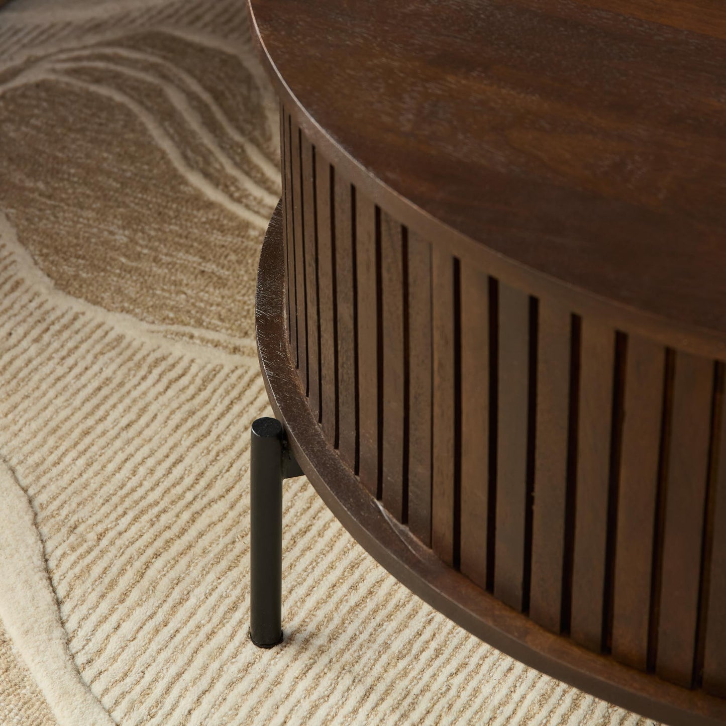 Salontafel Madison Rond | Bruin
