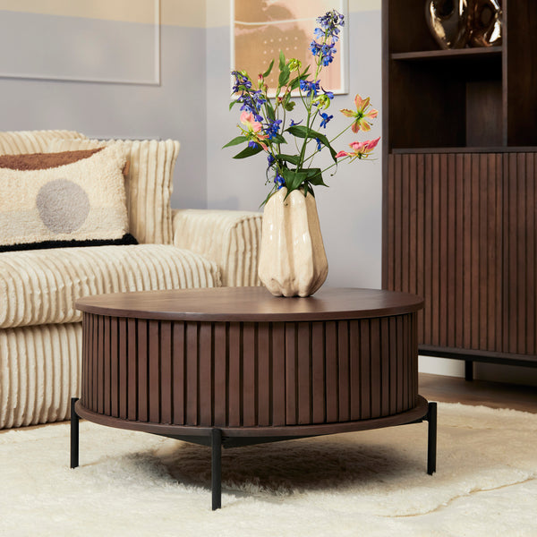 Salontafel Madison Rond | Bruin