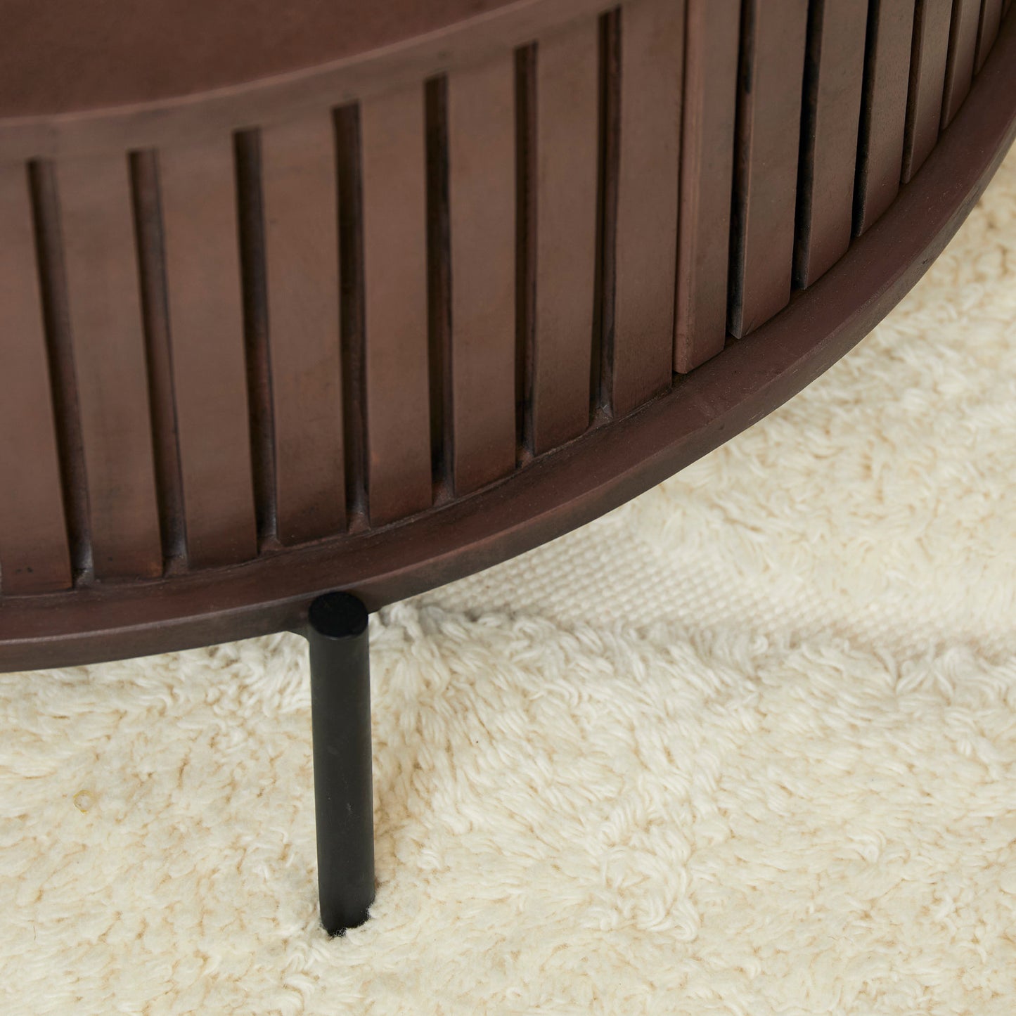 Salontafel Madison Rond | Bruin