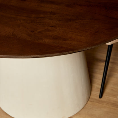 Eettafel Madison | Bruin | Magazijn leegverkoop — Detail