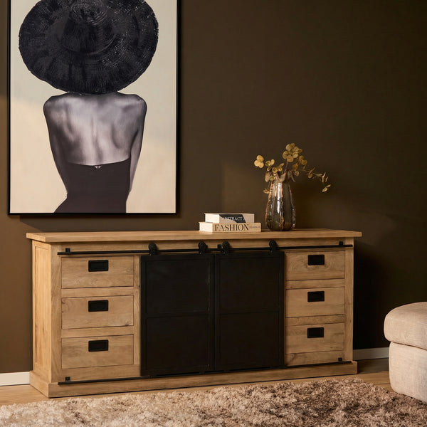 Dressoir Fresno | Naturel Mangohout