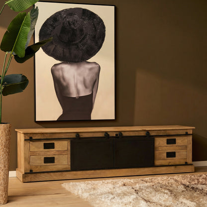 TV-Meubel Fresno | Naturel Mangohout
