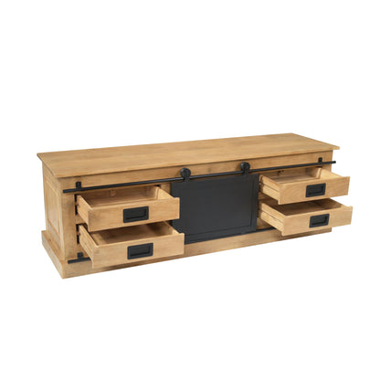 TV-Meubel Fresno | Naturel Mangohout