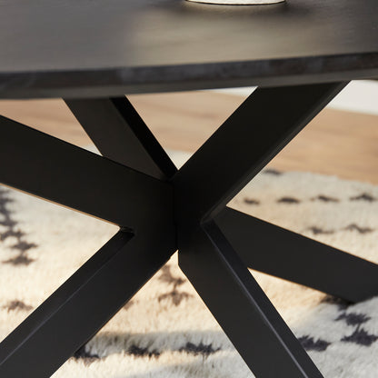 Salontafel Yara | Zwart Mangohout