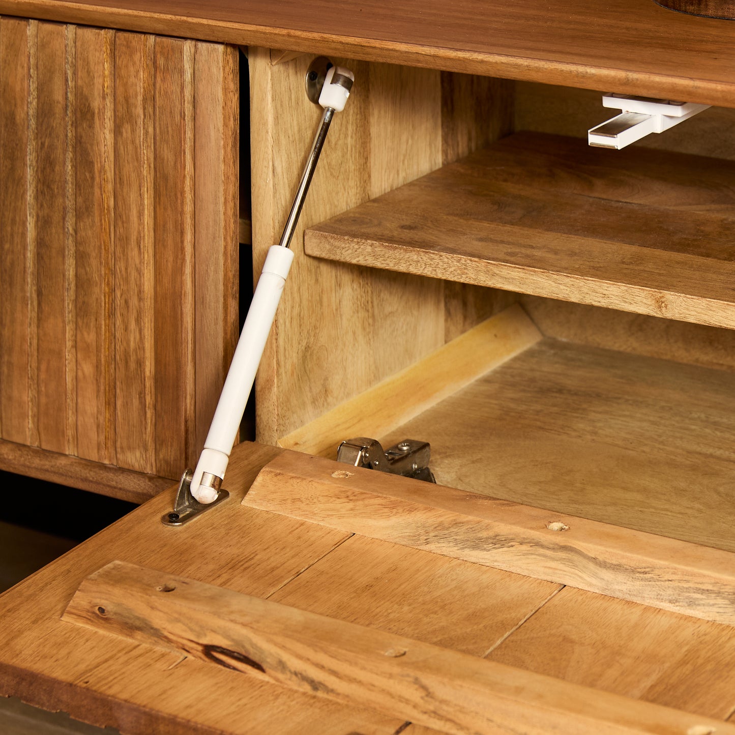 TV-Meubel Madison | Zwevend | Naturel Mangohout