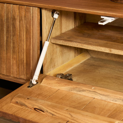 TV-Meubel Madison | Zwevend | Naturel Mangohout