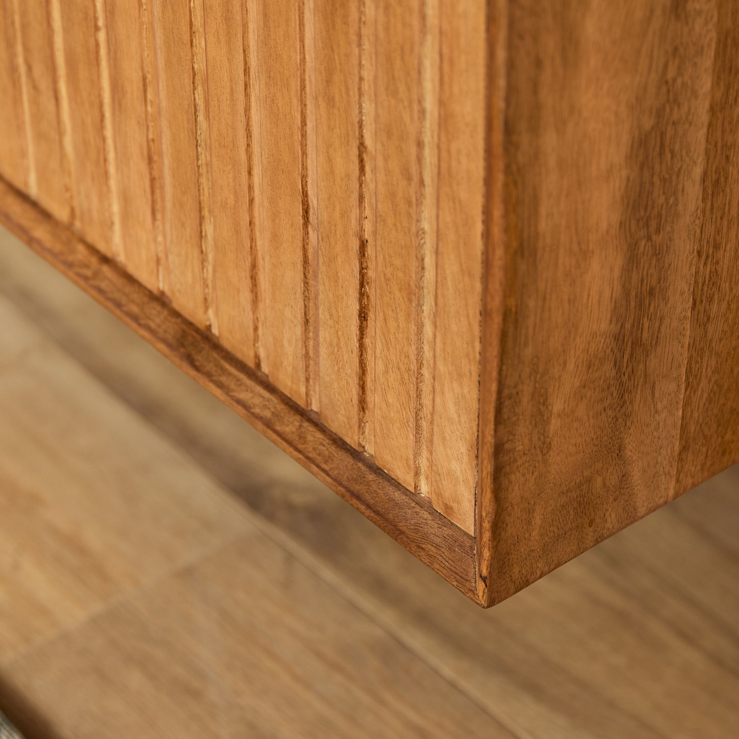 TV-Meubel Madison | Zwevend | Naturel Mangohout