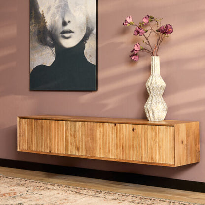 TV-Meubel Madison | Zwevend | Mangohout