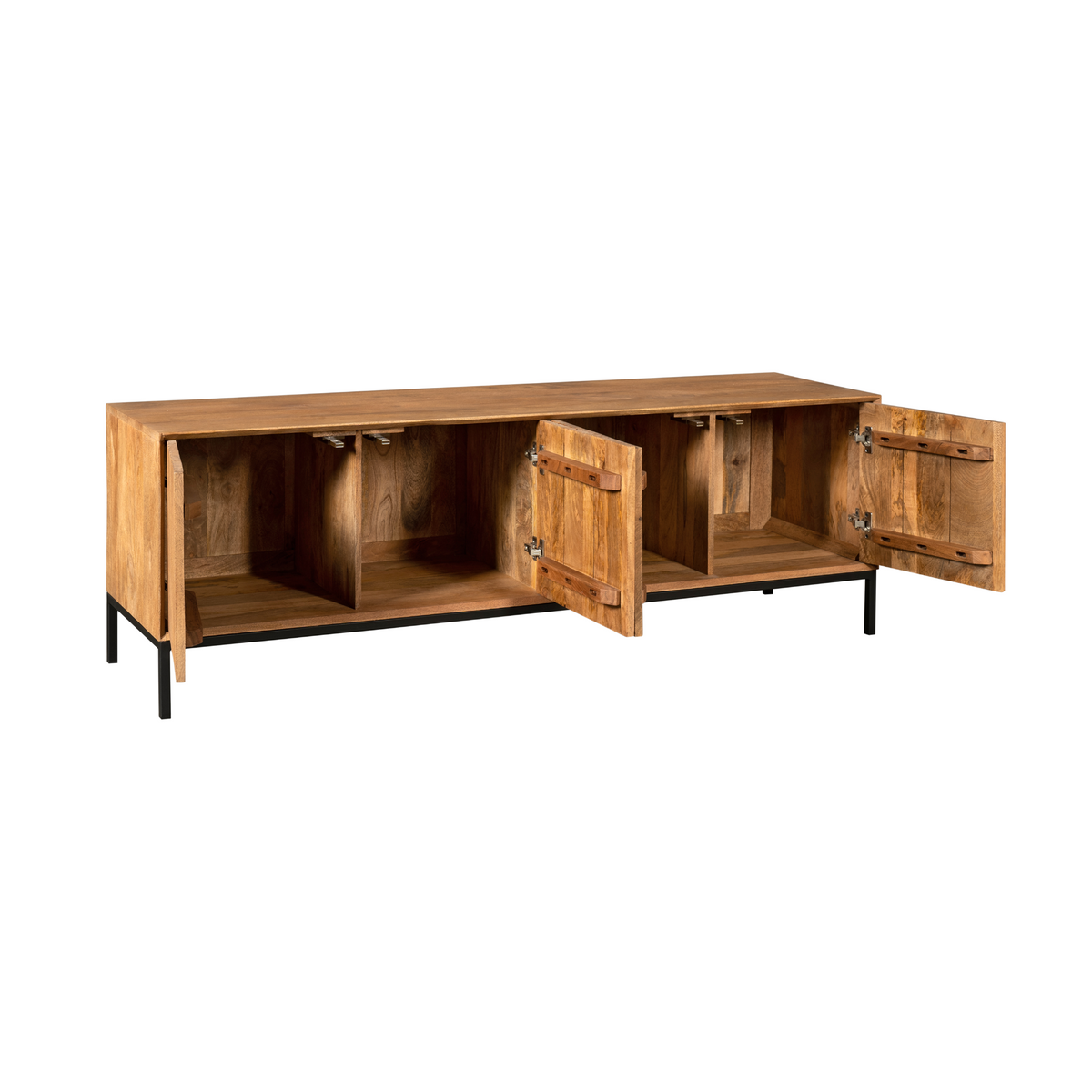 TV-Meubel Madison | Naturel Mangohout — Detail