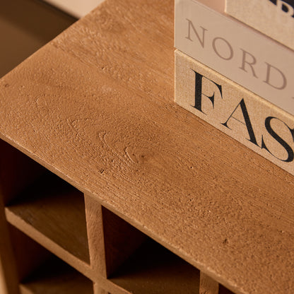 Wijnkast Madison | Naturel Mangohout