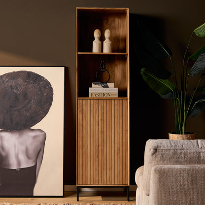 Boekenkast Madison | Naturel Mangohout