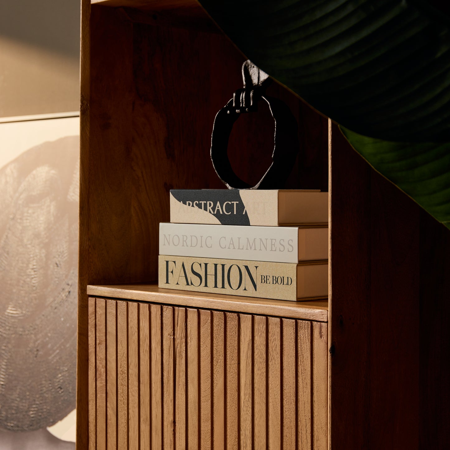 Boekenkast Madison | Naturel Mangohout