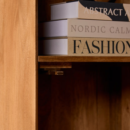 Boekenkast Madison | Naturel Mangohout