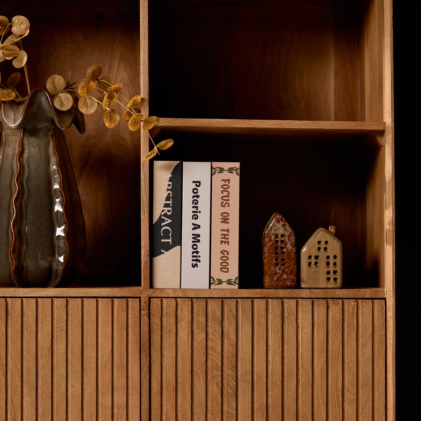 Vakkenkast XL Madison | Naturel Mangohout