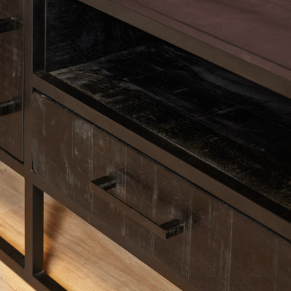 TV-Meubel Liv Black | Magazijn leegverkoop — Detail