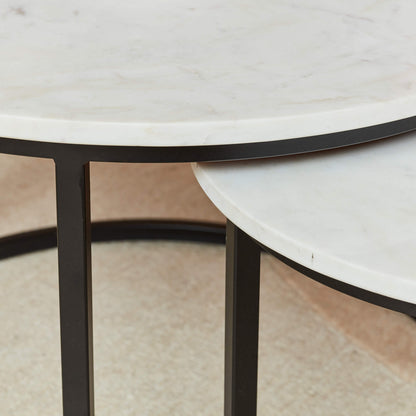 Salontafel Nova | Set van 2 | Rond — Detail