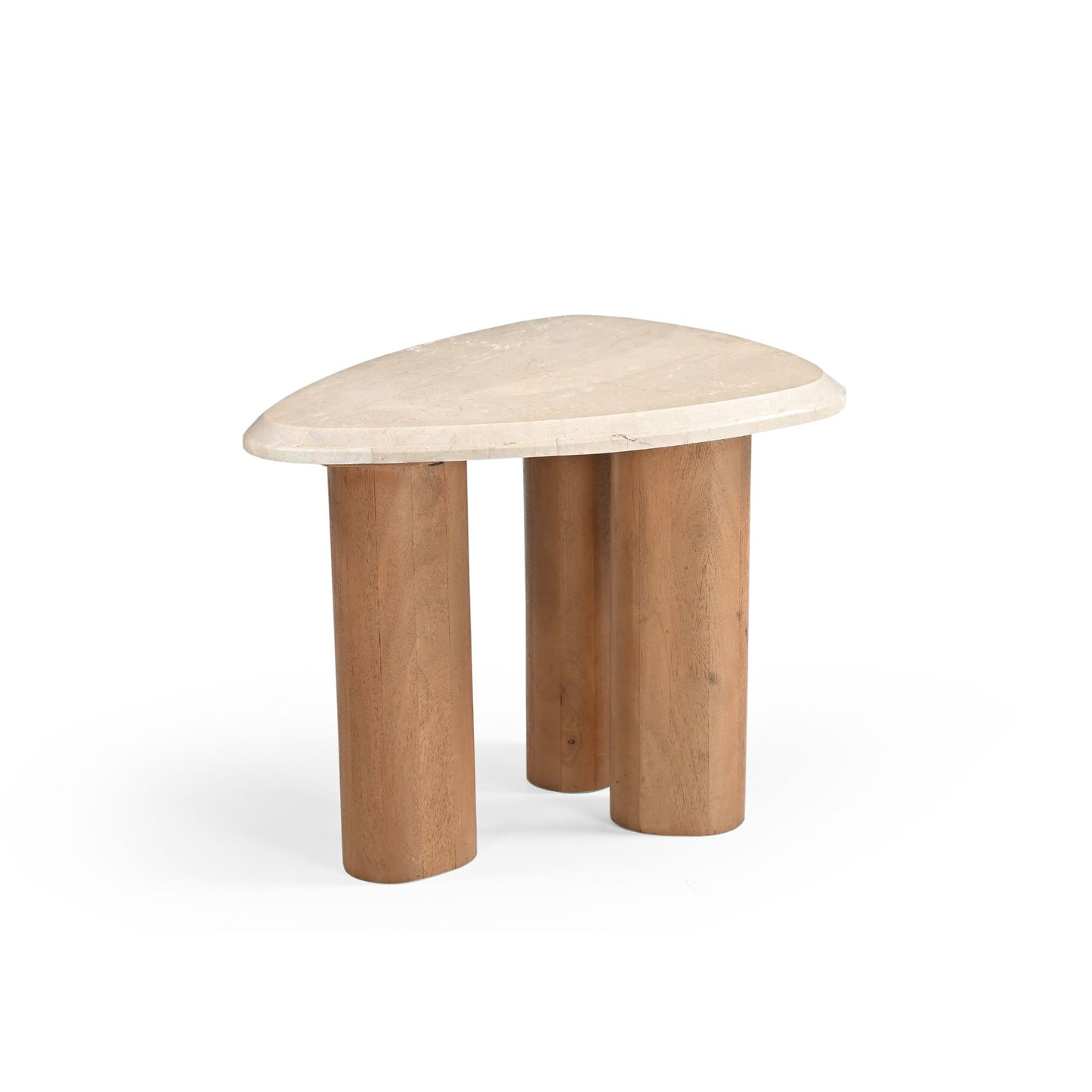 Bijzettafel Nuvé | Naturel Botticino marmer