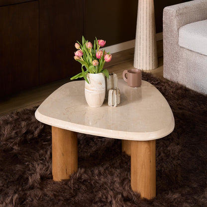 Salontafel Nuvé | Naturel Botticino marmer