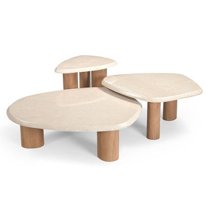 Salontafel Nuvé | Naturel Botticino marmer