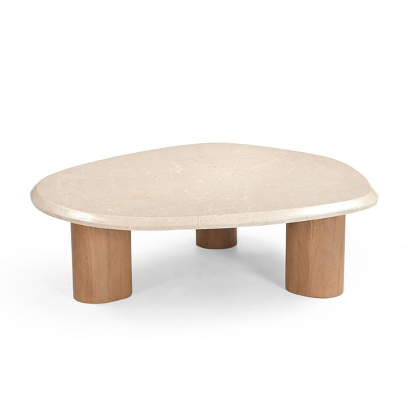 Salontafel Nuvé | Naturel Botticino — Vooraanzicht - witfoto