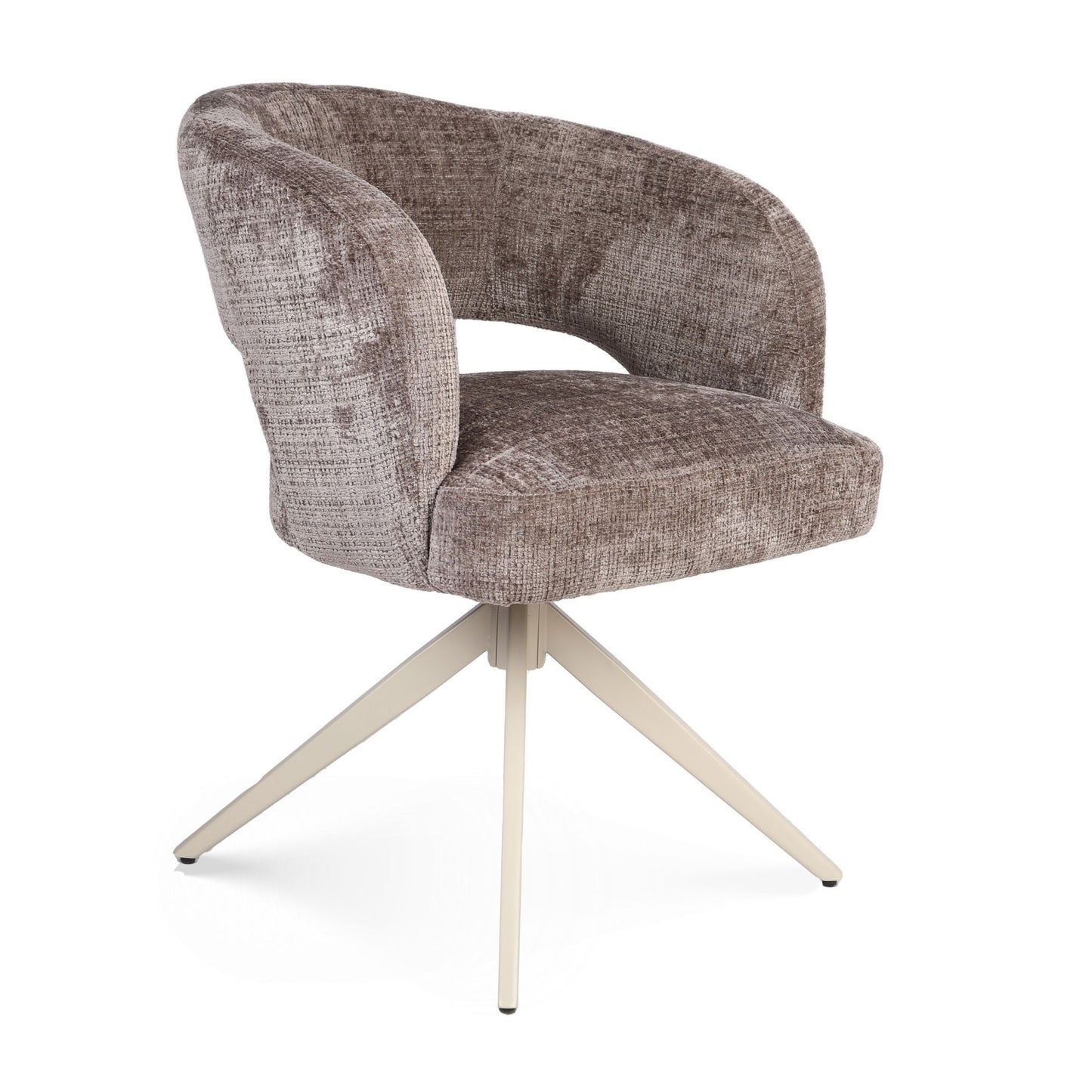Eetkamerstoel Demi | Gray Cremona | Onderstel Zand