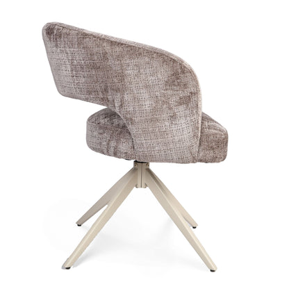 Eetkamerstoel Demi | Gray Cremona | Onderstel Zand